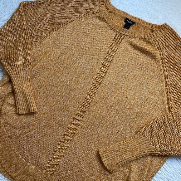 Rue 21 mustard yellow fall sweater - Picture 15 of 16